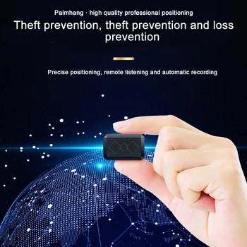 

Wireless For Car Mini Accessories GPS Tracker Security APP Control Anti Theft Alarm Portable Auto Easy Install Rechargeable