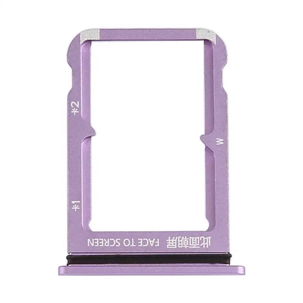 Purple IPartsBuy лоток для sim-карты+ лоток для sim-карты для Xiaomi Mi 9 - Цвет: Purple