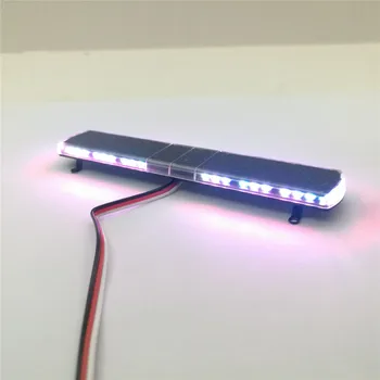 

15 Modes Colorful LED Spotlight Lamp Aluminum Engineering Projector Light for Tamiya 1/14 Scania Volvo 56360 RC Truck Tractor