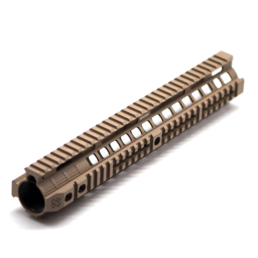 CNC алюминиевая рельсовая система " 7" 1" 12" Keymod M-LOK Handguard для тактических AEG Airsoft пневматические пистолеты гелевые бластеры Пейнтбольные аксессуары
