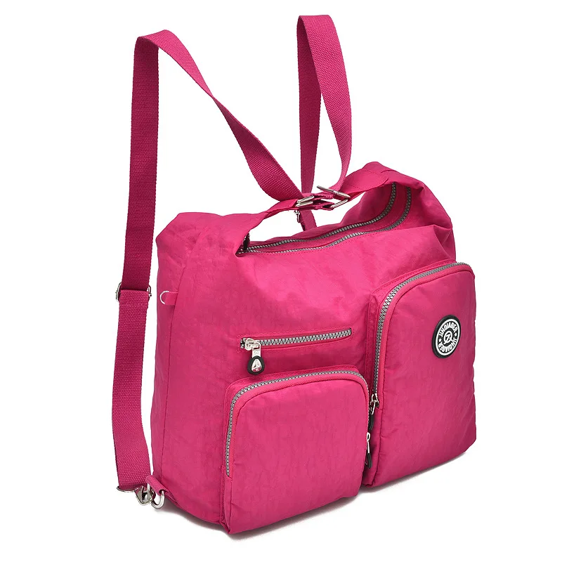 

Light Multi-functional Shoulder Backpack Large Capacity Shoulder Travel Bag Waterproof Nylon Bag Versatile Handbag
