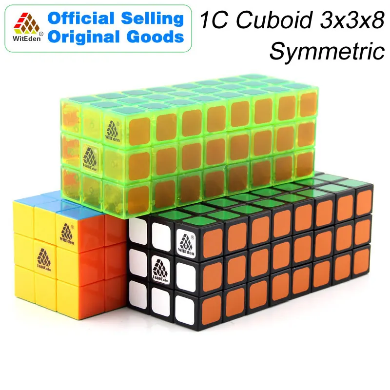 WitEden 3x3x8 кубический волшебный куб симметричный 1C 338 кубик магии профессиональная