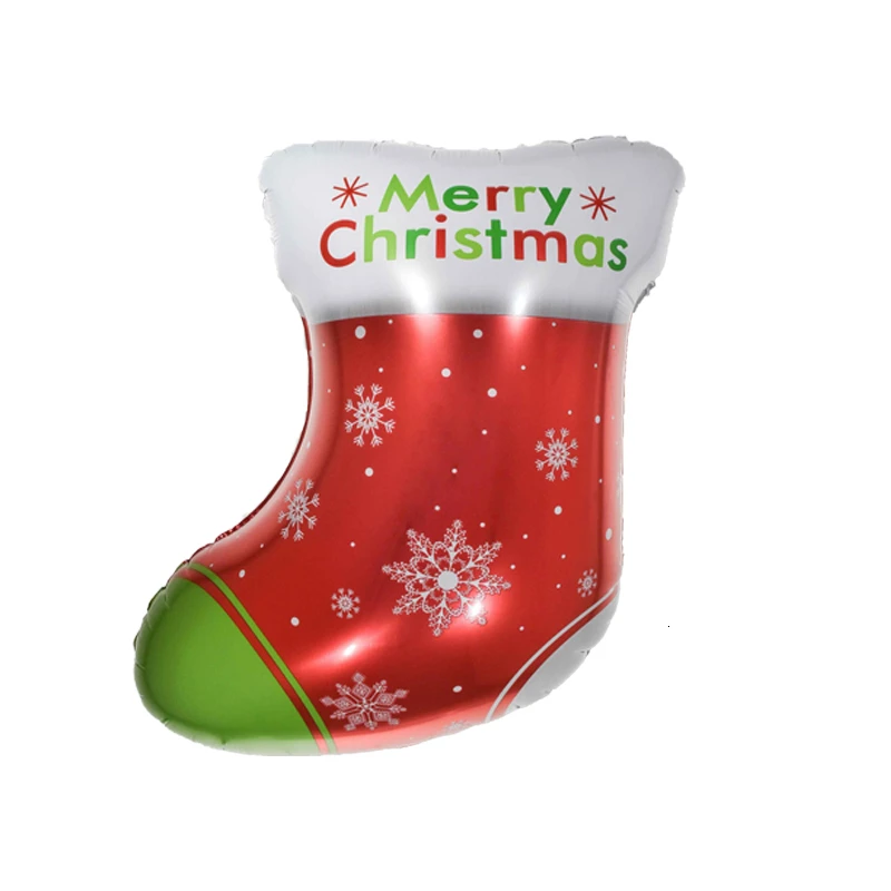 1 шт. рождественские фольга воздушные шарики для украшения дома игрушки Санта-Клаус и Рождественская елка баллоны украшения вечерние принадлежности Globos - Цвет: SDwa