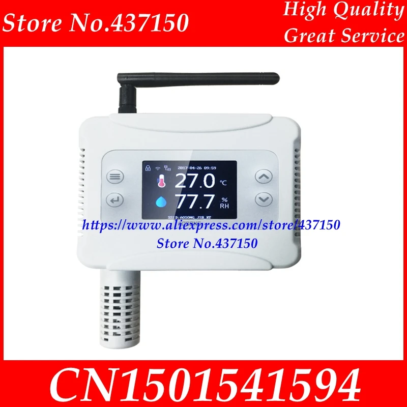 Wifi Temperature Humidity Transmitter Sensor Usb For Wifi