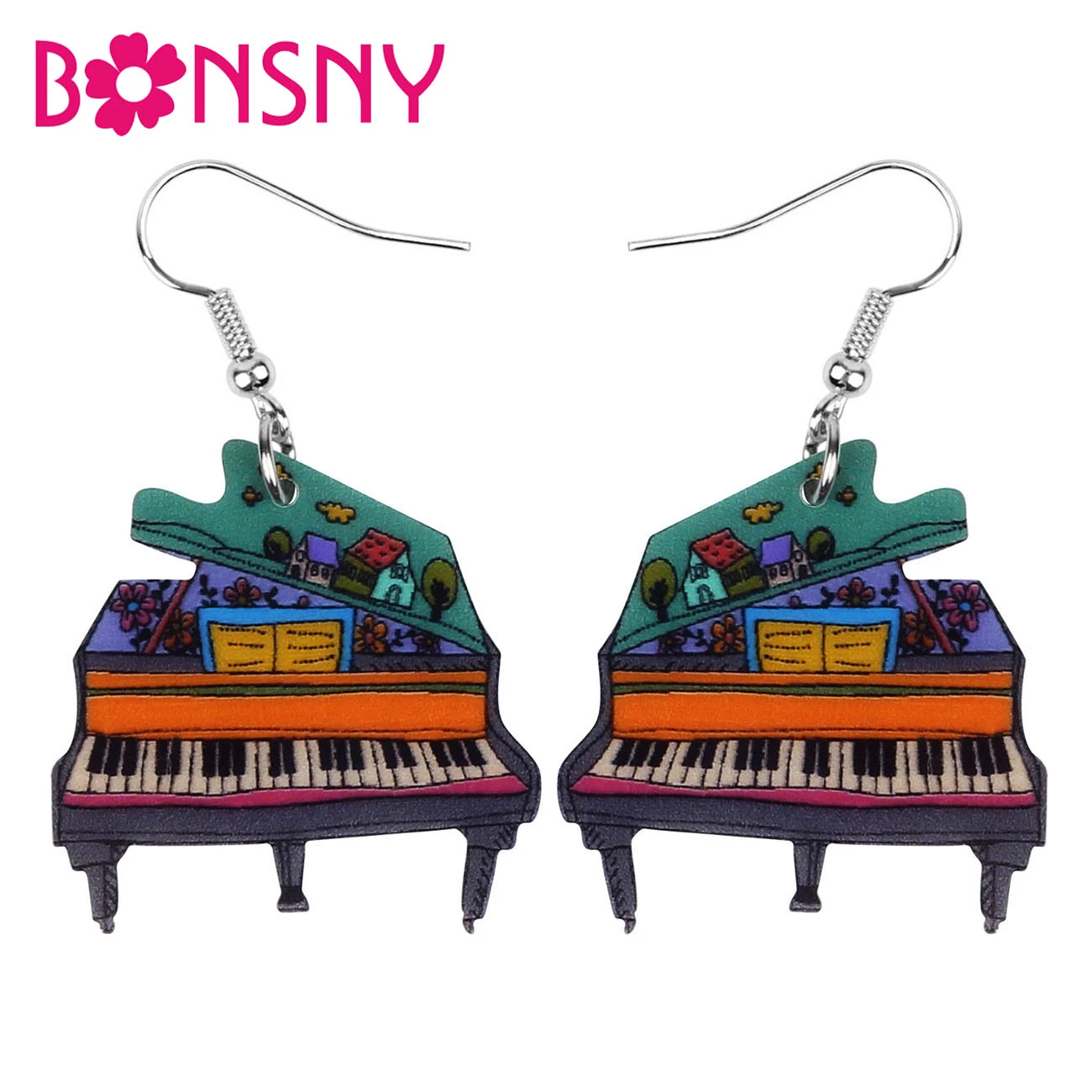 Bonsny Acrylic Anime Cartoon Printing Piano Earrings Drop Dangle Jewelry Women Girls Teen Charm Gift Party Decorations Accessory Drop Earrings Aliexpress Bonsny Acrylic Anime Cartoon Printing Piano Earrings Drop Dangle Jewelry Women Girls Teen Charm Gift Party Decorations Accessory Drop Earrings Aliexpress
