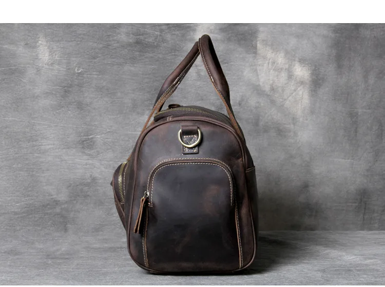 Luufan, натуральная кожа, дорожная сумка, настоящая воловья кожа, дорожные сумки, сумка для путешествий, сумка для переноски багажа, мужские кожаные сумки для путешествий