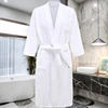 Star Hotel-peignoir de bain 100% coton pour hommes et femmes, peignoir chaud, grande taille, Kimono, vêtements de nuit en éponge pour hiver ► Photo 2/6