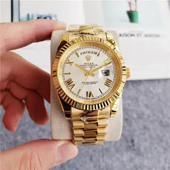 

Top Brand Luxury Automatic Mechanical Watches Stainless Steel Sapphire Outdoor adventure Luminous Calendar Watch 77