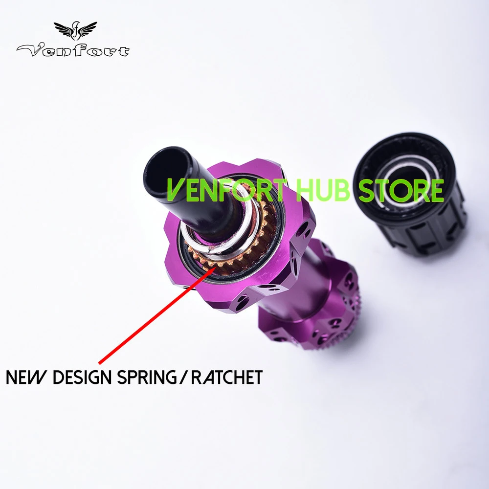2022新チタン36t venfort PRO4ラチェットmtbハブstraightpull 28h