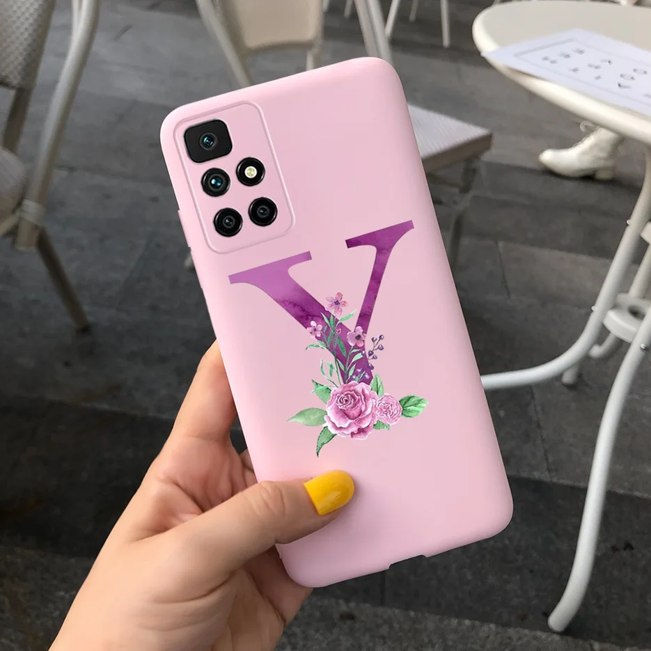 Stylish Letter Design Soft TPU Case for 6.5'' Smartphones - Silicone Protective Cover and Bumper
