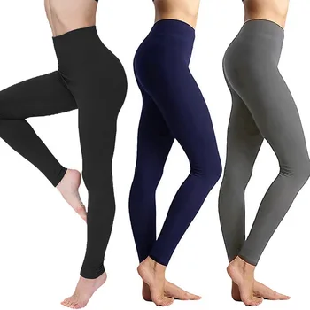 

Women Leggings Fitness Seamless Tummy Fitness Pants High Waist Workout Trousers Slim Gym Sportswear Plus Size 3XL