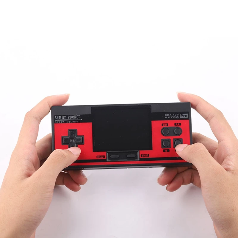 RISE-Handheld Game Console 3.0-Inch Screen Game Player 348 Games Av Output 3.5Mm Output Gift For Kids Adults Classic Retro Game