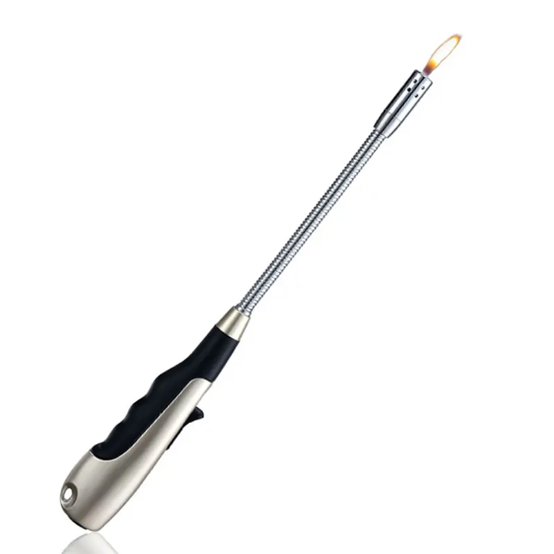 

Lighter Torch Jet Lighters 360 Degree Adjustable Flame Lighters for Kitchen BBQ Fireplace E2S