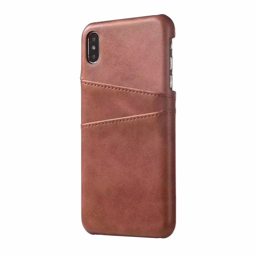 KISSCASE Leather Phone Case For iPhone 8 7 6S 6 Plus 5S SE X Retro Card Slots Funda Cases For iPhone XR XS MAX X 10 XS 8 7 Case