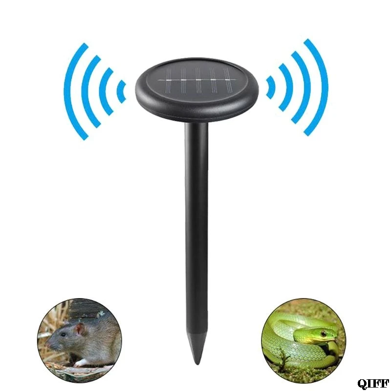

Pest Repellents Solar Energy Ultrasonic Outdoor Garden Solar-powered Ultrasound Rat Repeller Snake-bird Mosquito Repeller