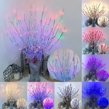 

Tree Branch Light Simulation Tree Branch LED Lights Room Bedroom Layout Night Light Decorative String Lights LKS99