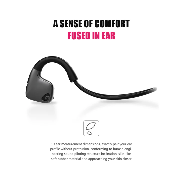 Bluetooth наушники HIFI костной проводимости ушной крючок спортивные стерео беспроводные наушники OUJ99