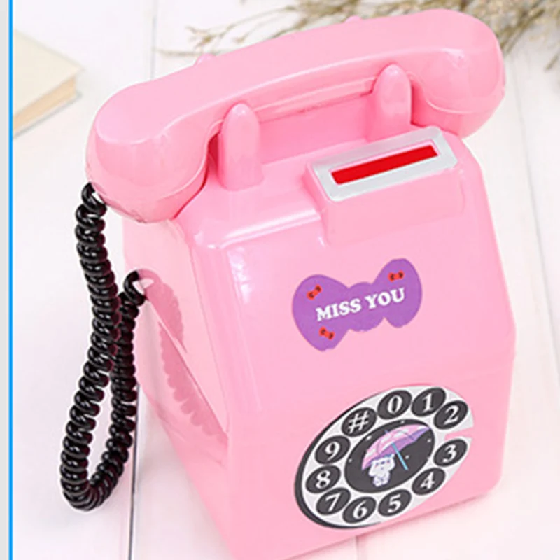Телефон ПВХ силиконовая Копилка многоцветный творческий изменение хранения домашнего декора ремесла