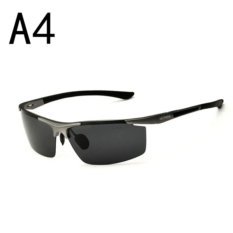 VEITHDIA Aluminum Magnesium Sunglasses Polarized S Men Coating Mirror Driving Glasses Male Eyewear Accessories