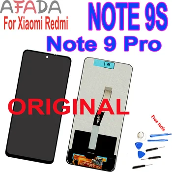 

6.67" Original LCD screen display For Xiaomi Redmi Note 9 Pro Display Touch Screen Digitizer Assembly For Xiaomi Redmi Note 9s