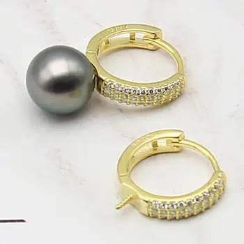 

Charm NEW ARRIVAL Earrings Mountings Findings Settings Jewelry Parts Fittings Accessories for Pearls Coral Agate Beads Stones