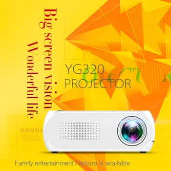 

YG320 Home Mini Projector Desktop Forward Cast Video Home theater Support Multi-Languauge 1080P Home Theater Full HD Projector