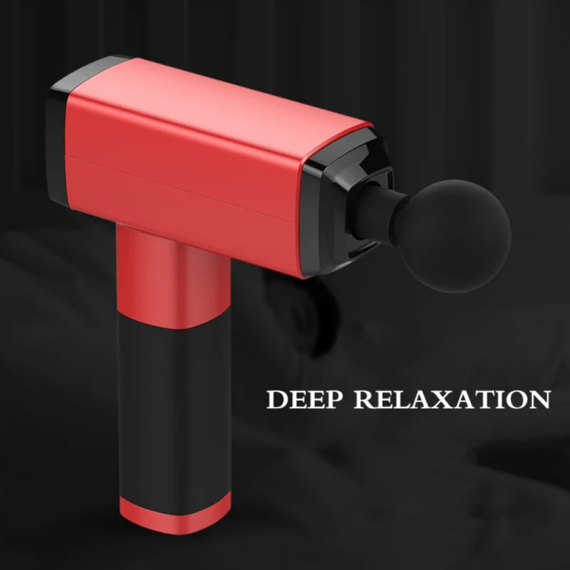 

1 Pcs Fascia Gun Muscle Massage Gun Fitness Muscle Relaxer Electric 6 Speed Shock Gun Deep Vibration Relaxation Gun1.