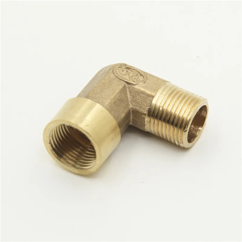 Hose Pipe Fitting Pipe Fitting Water Pipe Fitting 1/8" 1/4" 3/8" 1/2" 3/4" 1" Female / Male Thread 90 Deg Brass Elbow Pipe Fitting Connector Coupler For Water