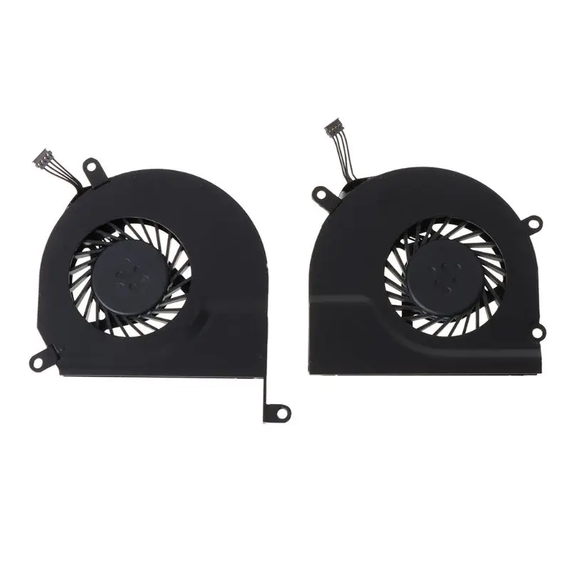 1Pair A1286 Fan for Macbook Pro 15" A1286 Left and Right Side CPU GPU Cooling Fan 2009 2010 2011 Cooler Heatsink