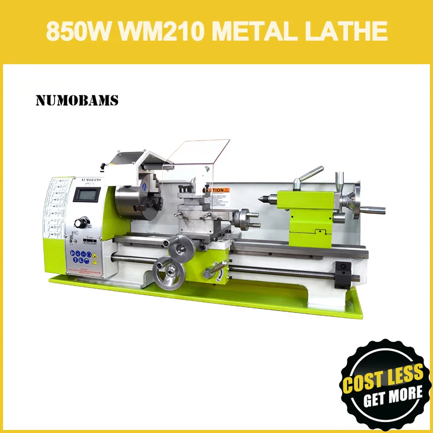 NUMOBAMS MT5 шпиндель с 850 Вт бесщеточным Мотором и закаливаемой кроватью WM210V мини