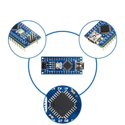 Nano carte V3.1 Compatible avec Arduino Nano V3.0 IDE Mini TypeB, contrôleur Nano 3.0 