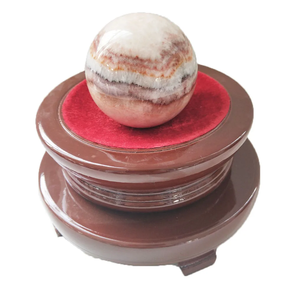 Натуральный свиной камень шары ручной резки полированные Хрустальные шарики