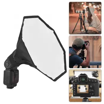 

New Diffuser Softbox 30cm Universal Mini Portable Flashlight Diffuser Softbox Diffuser for Flash Speedlite Speedlight