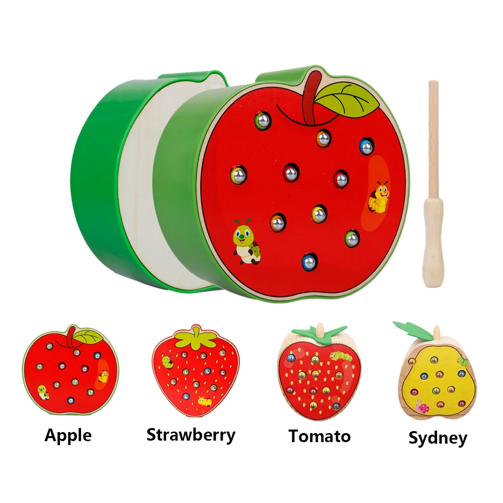 Детские 3D деревянные головоломки Монтессори Деревянные Игрушки для раннего
