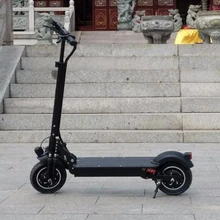 1002 New arrival 52V 2400W 11inch Folding Electric Scooter with Explosion-proof vacuum tire wholesale for adults