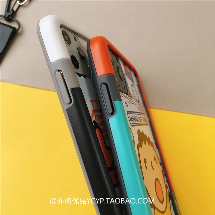 Для iphone 11 pro Max Cardcaptor Sakura закаленное стекло flim+ мягкий бампер для iphone XS Max XR 7 6S 8plus чехол с принтом "Сейлор Мун"+ 2 ремешка