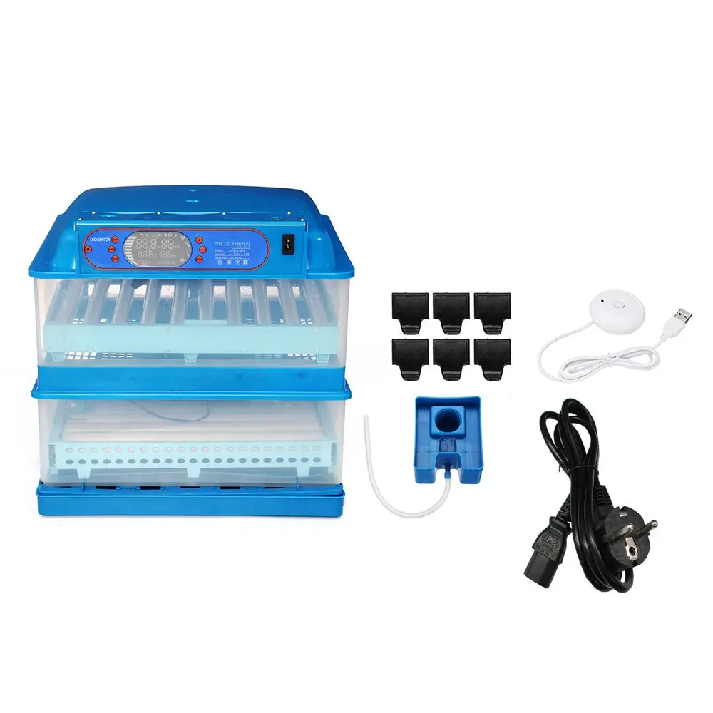 

New Incubator 72/ 96 / 112 / 120 Eggs Capacity Temperature Control Digital Display Hatcher Automatic Eggs Turning