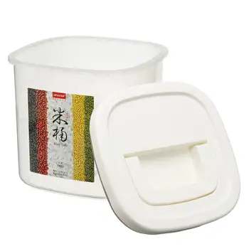 

5Kg Rice Grain Flour Container Kitchen Containers Storage-Box Sealed Container Storage-Box Food Stocker Organizer