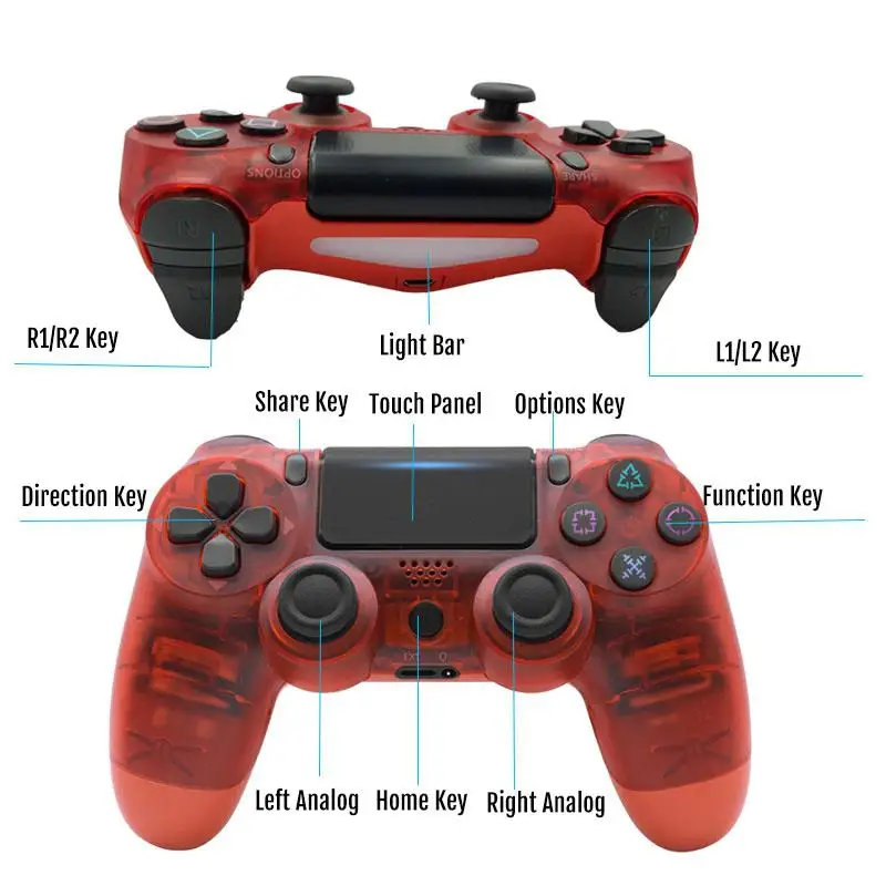 Bluetooth 4,0 беспроводной игровой контроллер для playstation 4 консоль двойной шок джойстик геймпады для Ps4 контроллер зарядное устройство