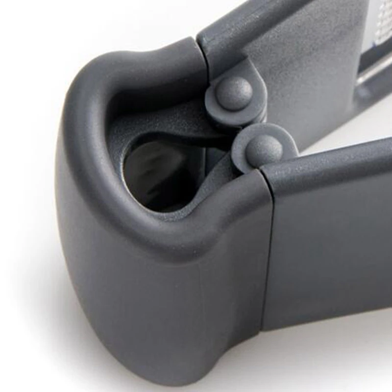 LIXF Cheese Grater Shredder Stainless Steel- Food Grater for Kitchen- Vegetable Grater- Two Fold Grater- Fruit Grater, Gray