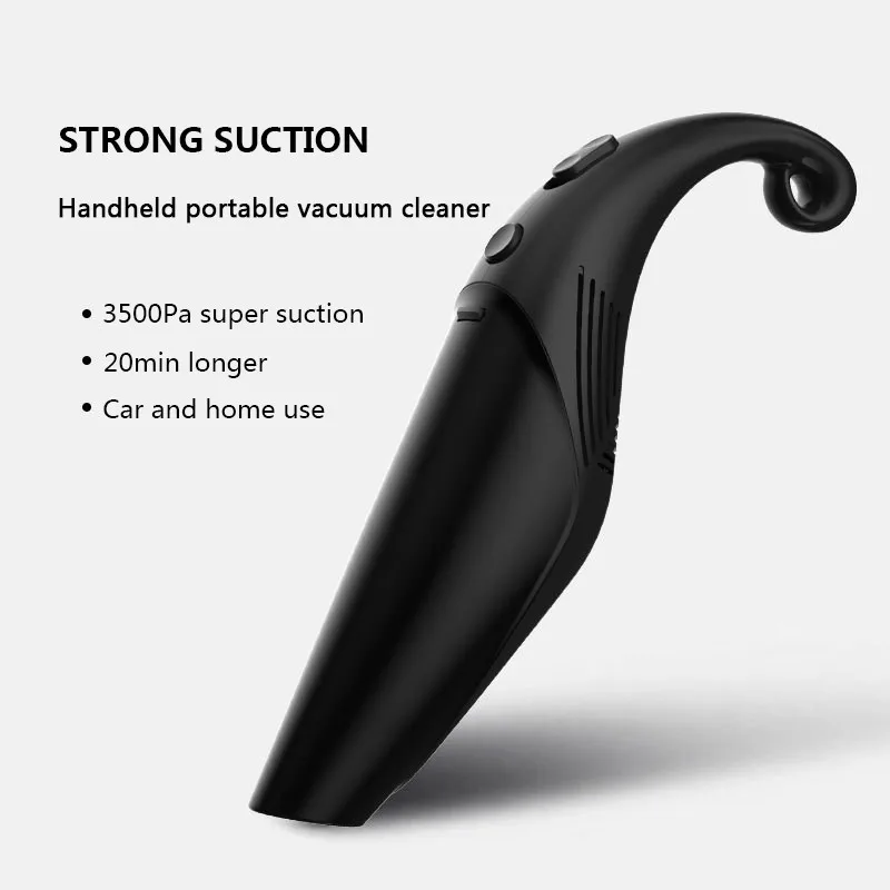 

3500pa Strong Power Car Vacuum Cleaner 60W Car Handheld Vacuum Portable models Mini Vacuum Cleaner Wet and dry For Car Aspirateu