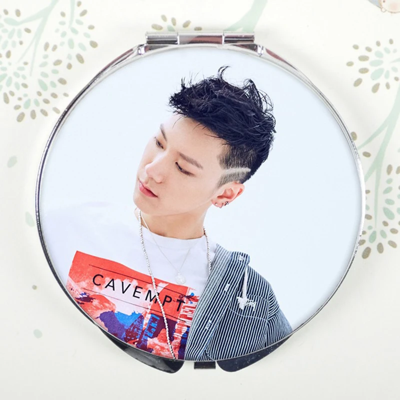 KPOP NCT U TEN SM мужская Группа складное Удобное зеркало для макияжа с тем же абзацем дропшиппинг