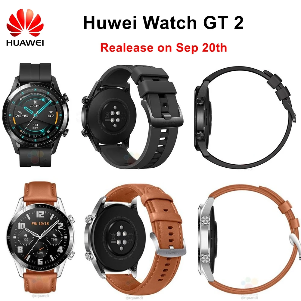 Оригинальные Смарт-часы huawei GT с gps монитором сердечного ритма, смарт-спортивный ремешок