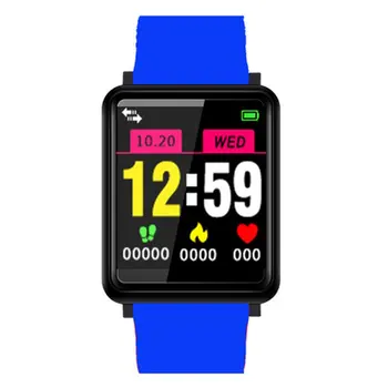 

F1 Multi-function Bracelet Real-time Heart Rate Monitor Pedometer Sports Unisex Intelligent Bracelet