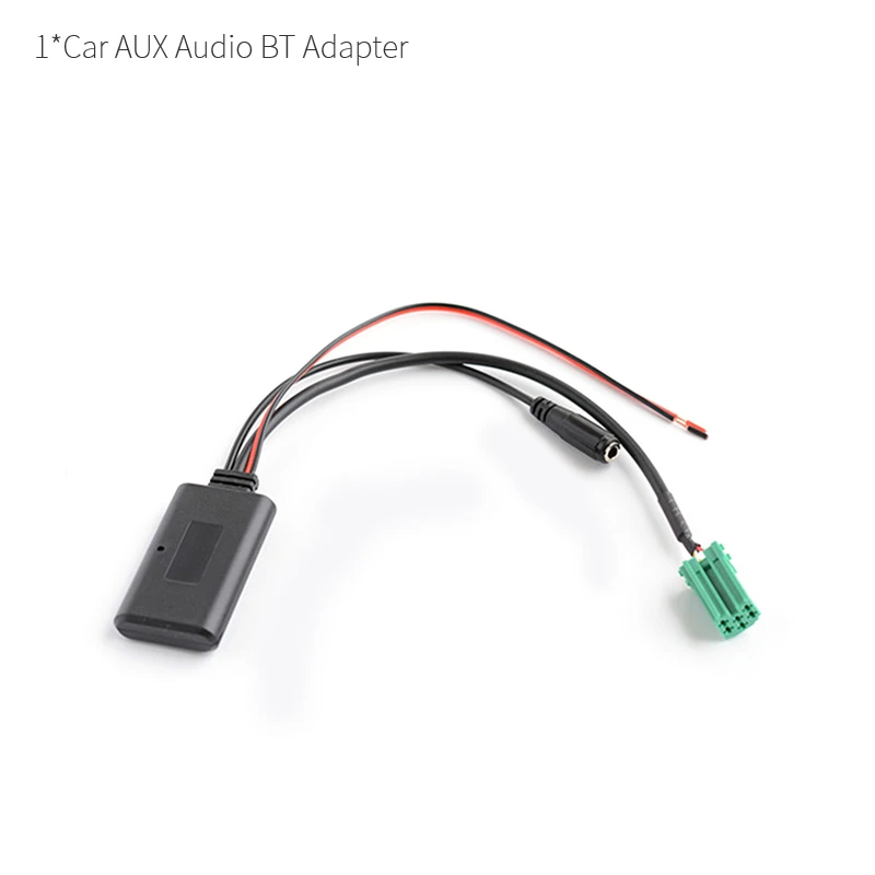 Автомобильный AUX аудио адаптер BT AUX-IN ISO аудио кабель 6Pin автомобильные аксессуары для Renault Radio Updatelist - Название цвета: cable