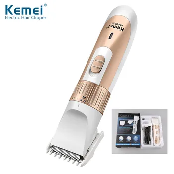 

Kemei Rechargeable Electric Hair Clipper Adjustable Beard Hair Trimmer Remover Hair Cutting Machine for Men Hair Care Tools 35D