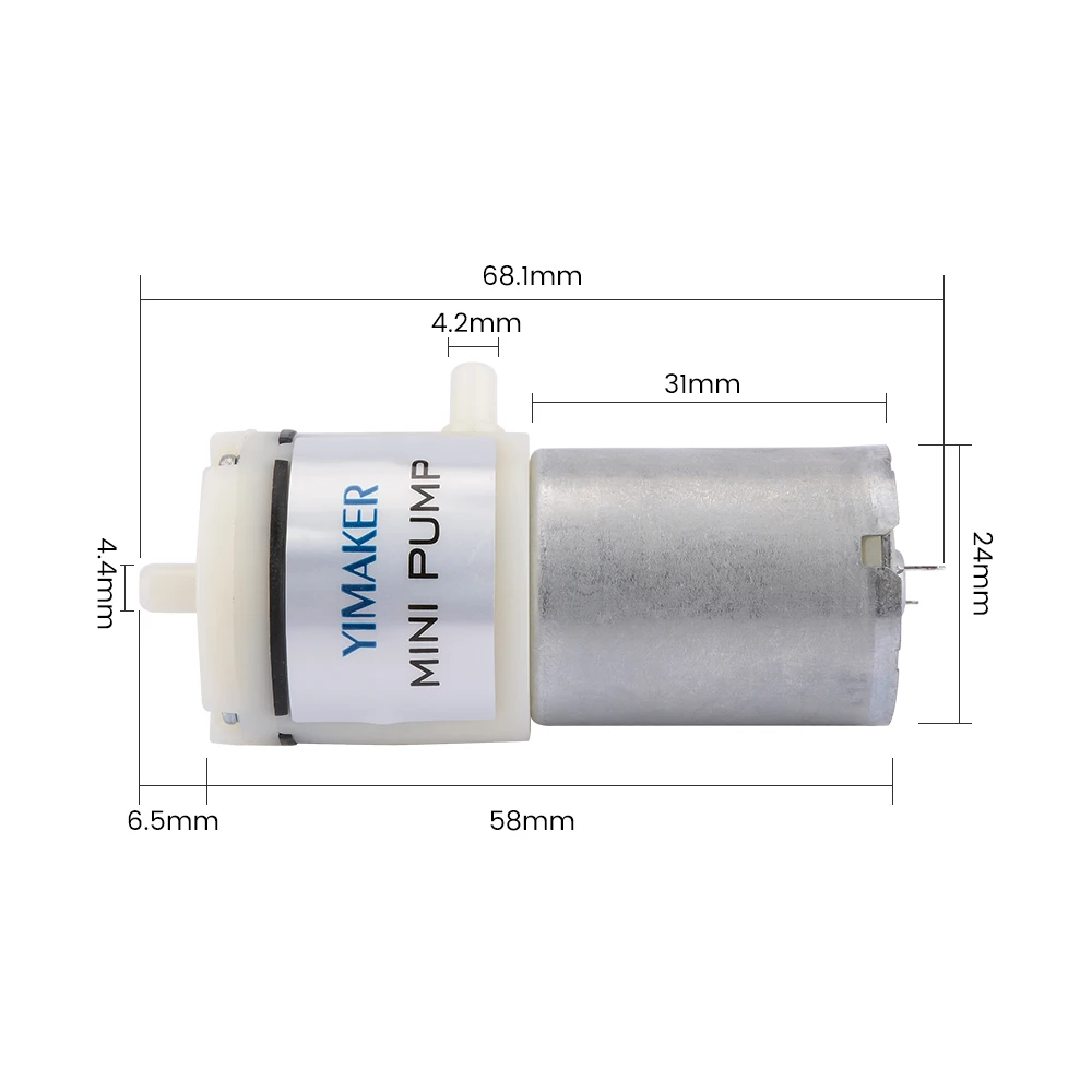 YIMAKER DC 12V микро вакуумный насос электрические насосы мини воздушный насос ускоритель откачки для медицинского лечения инструмент