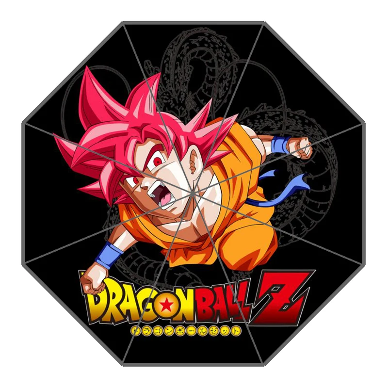 P# Dragon Ball Z 04 Зонт с индивидуальным принтом складной зонт от солнца и дождя для путешествий неавтоматический декоративный зонт высокого качества