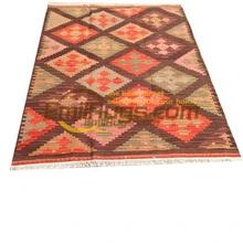 Килим шерстяной ковёр шерсти ручной работы гостиная геометрический Спальня в богемном стиле природных