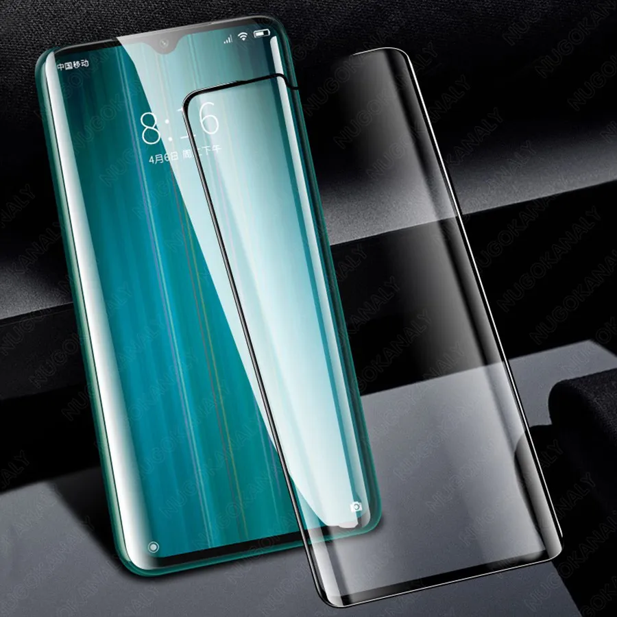 6D полное покрытие закаленное стекло для Xiaomi Redmi Note 8 Pro Mi A3 9 Lite CC9E CC9 Защитная пленка